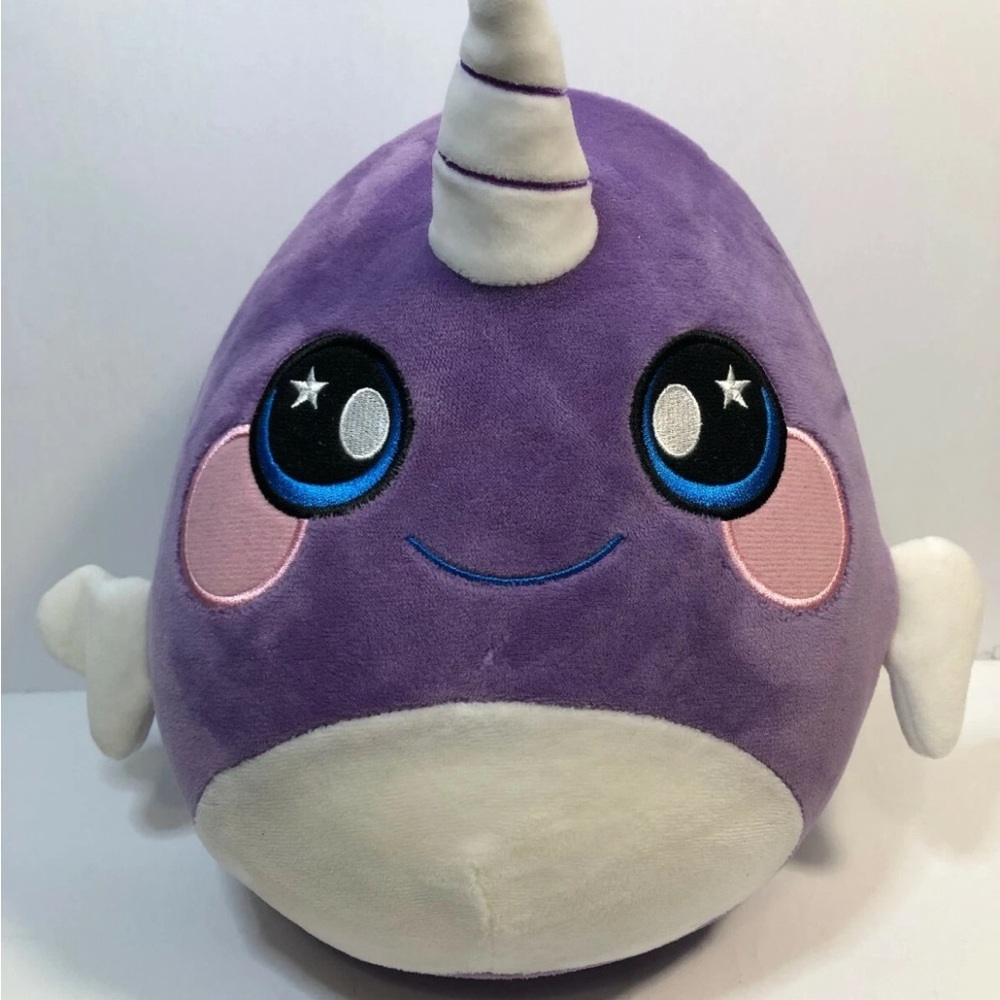 Purple Narwhal Stuffed Animal
